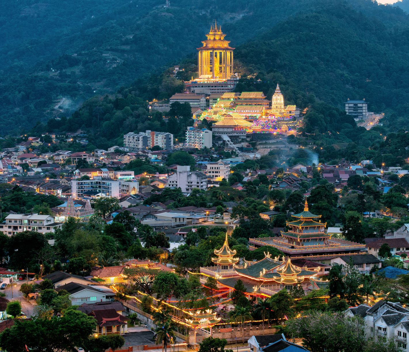 Kek-Lok-Si-Tempel auf Penang