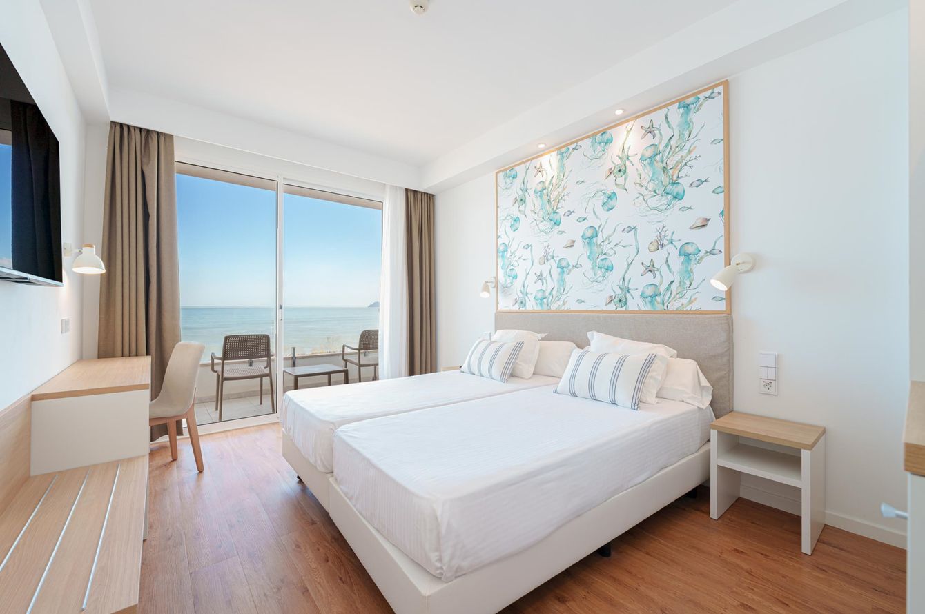 Chambre double vue mer