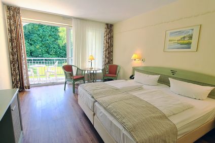 Doppelzimmer Orangerie Parkbklick