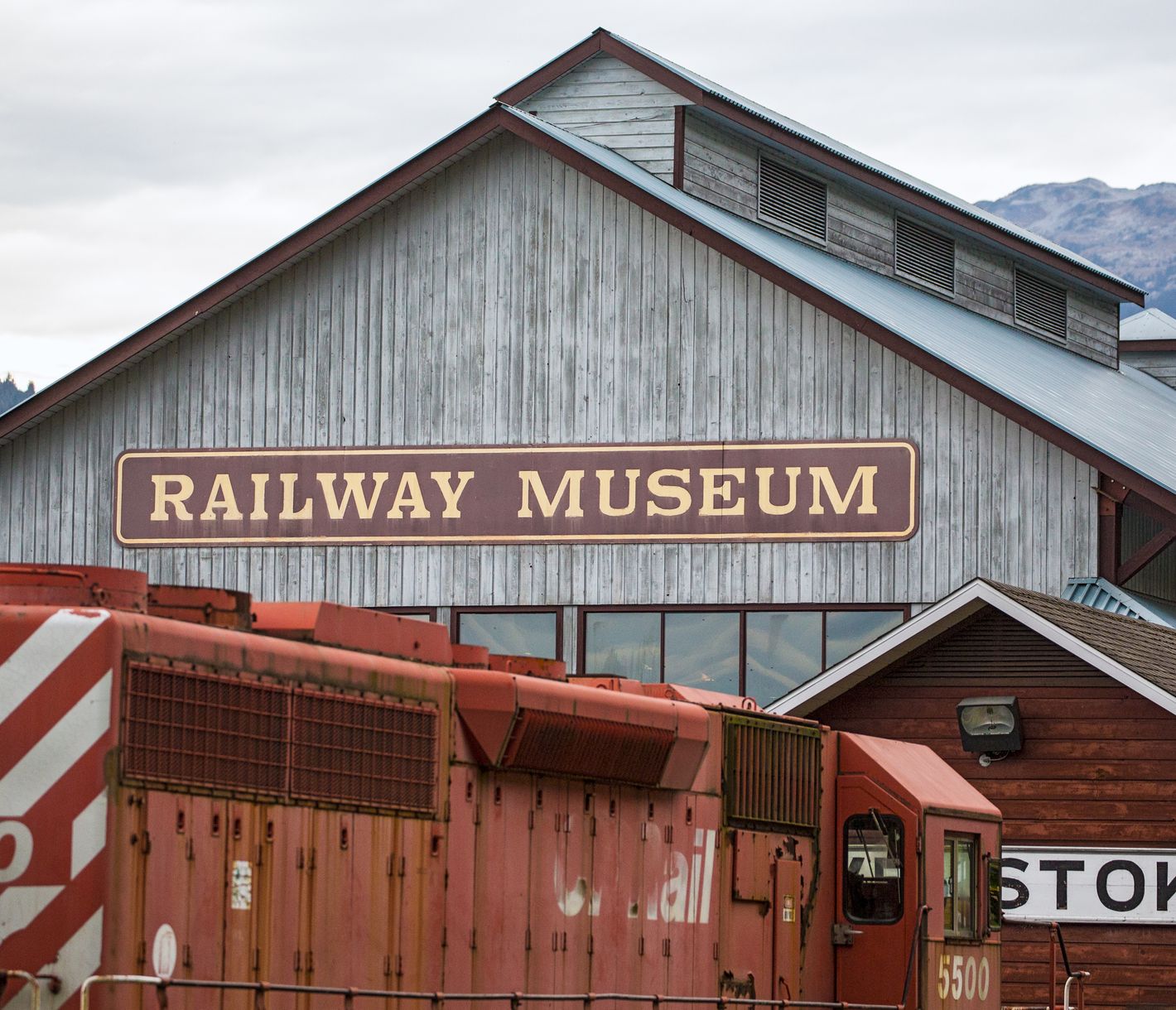 Das Railway Museum in Revelstoke