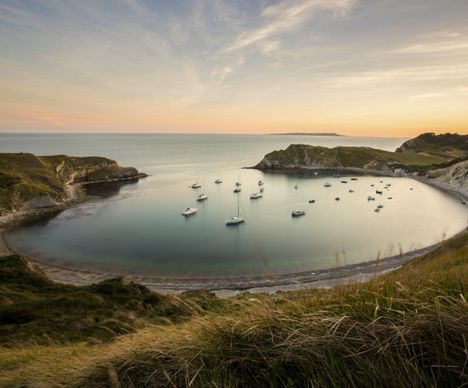 Romantische Lulworth Cove