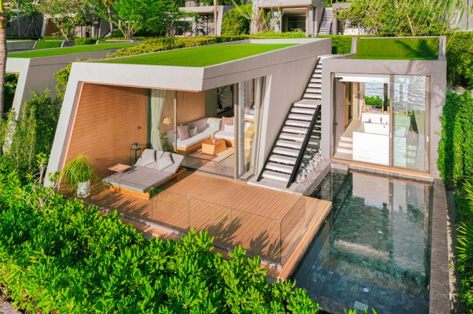 Beachfront Grand Pool Villa