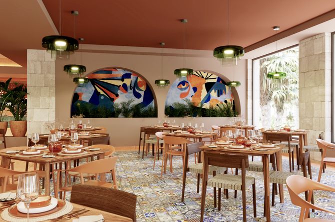 Restaurant intérieur