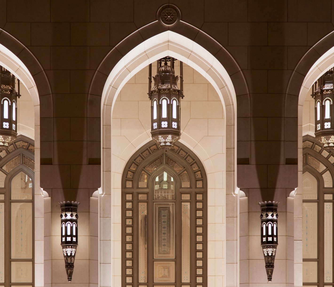 Architektur der Royal Opera in Maskat