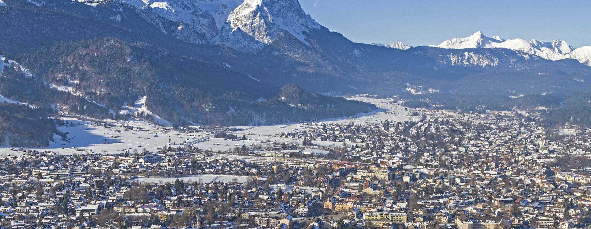Garmisch-Partenkirchen im Winter