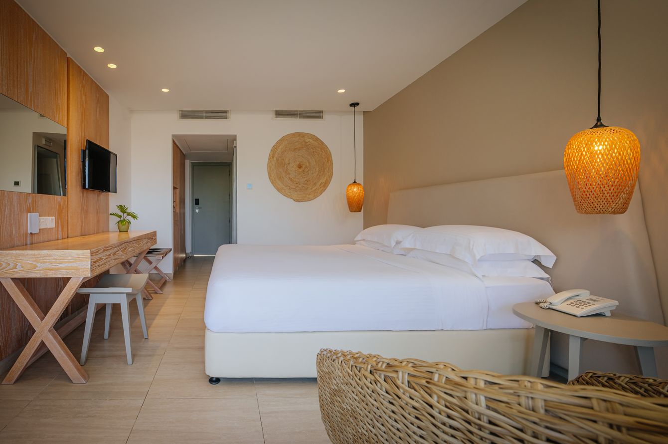 Chambre double vue jardin