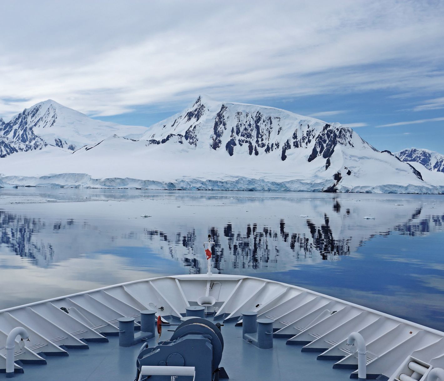 Über den südlichen Polarkreis