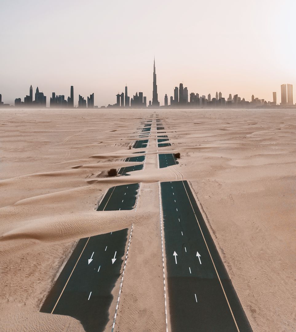 De verre et d’acier, la vertigineuse skyline de Dubaï n’en fini pas de nous fasciner