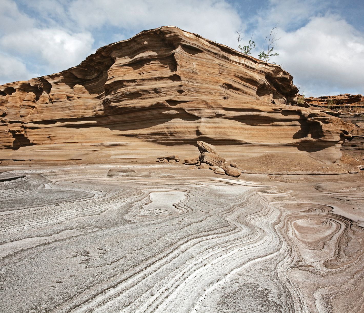Carbeirinho-Felsen auf São Nicolau
