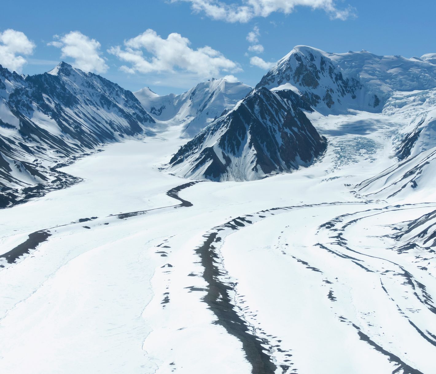 Eis soweit das Auge reicht