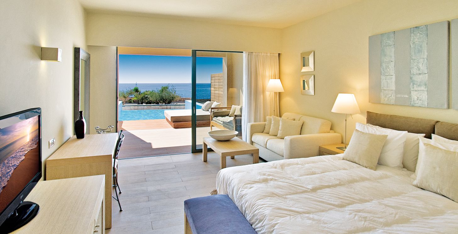 Suite mit Privatpool Meersicht