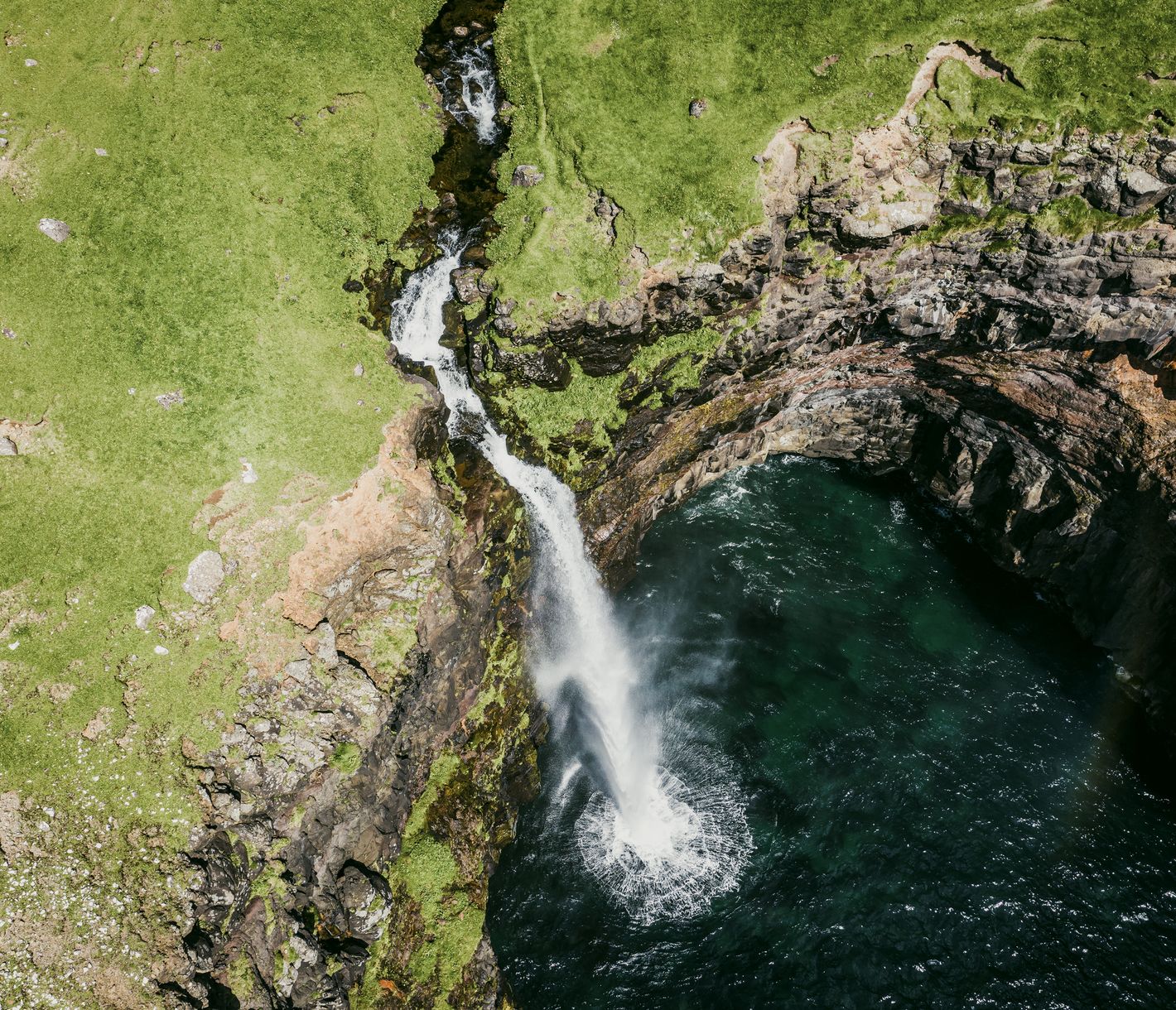 Mulafossur bei Gasadalur