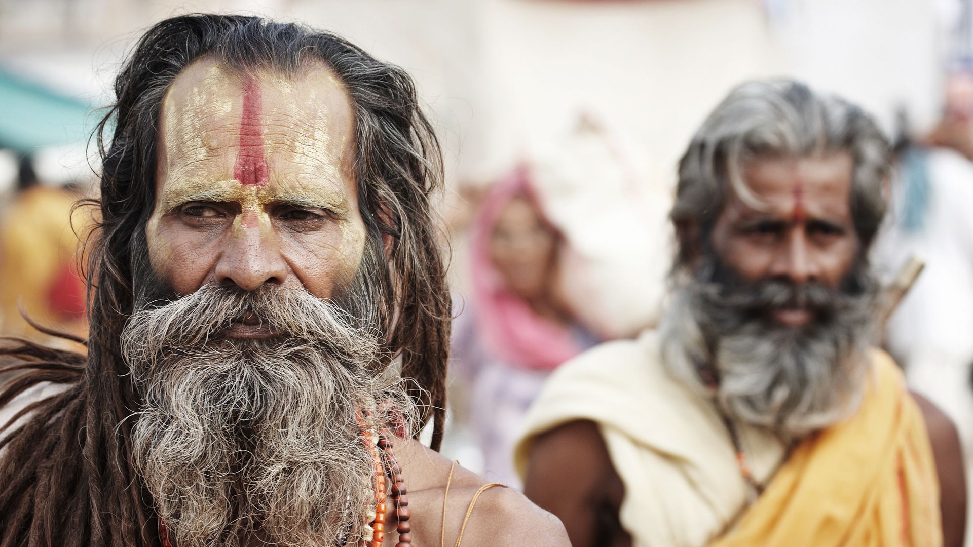 Sadhus, die heiligen Männer des Hinduismus