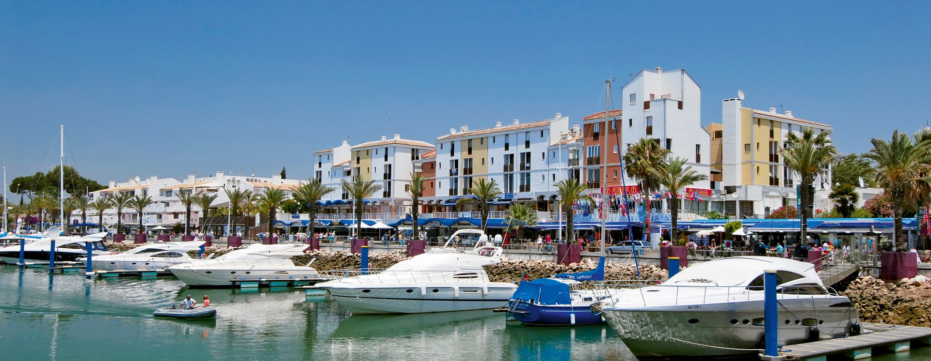 Hafenpromenade in Vilamoura