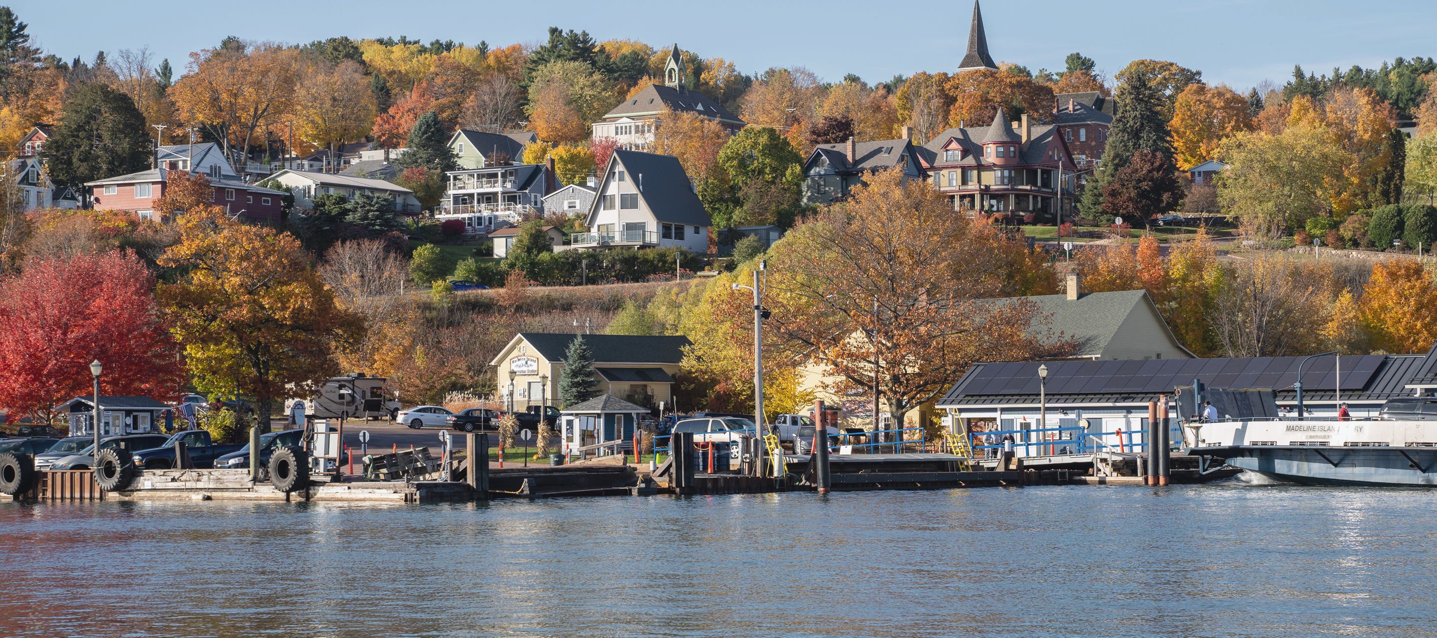 Die Kleinstadt Bayfield am Lake Superior ist Ausgangspunkt für die Apostle Islands.