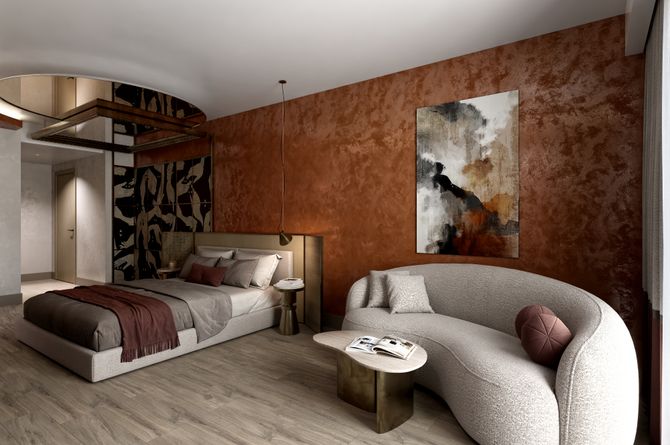 Superior-Zimmer mit Whirlpool