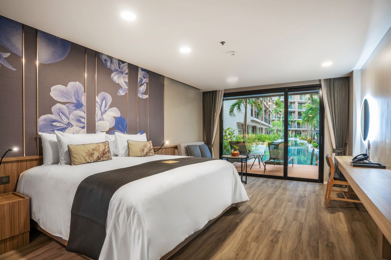 Doppelzimmer Flora Pool Access