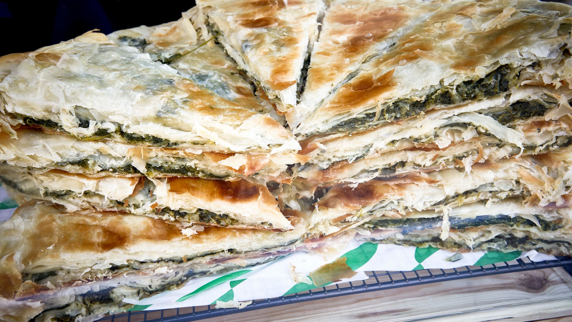 Spanakopita végane