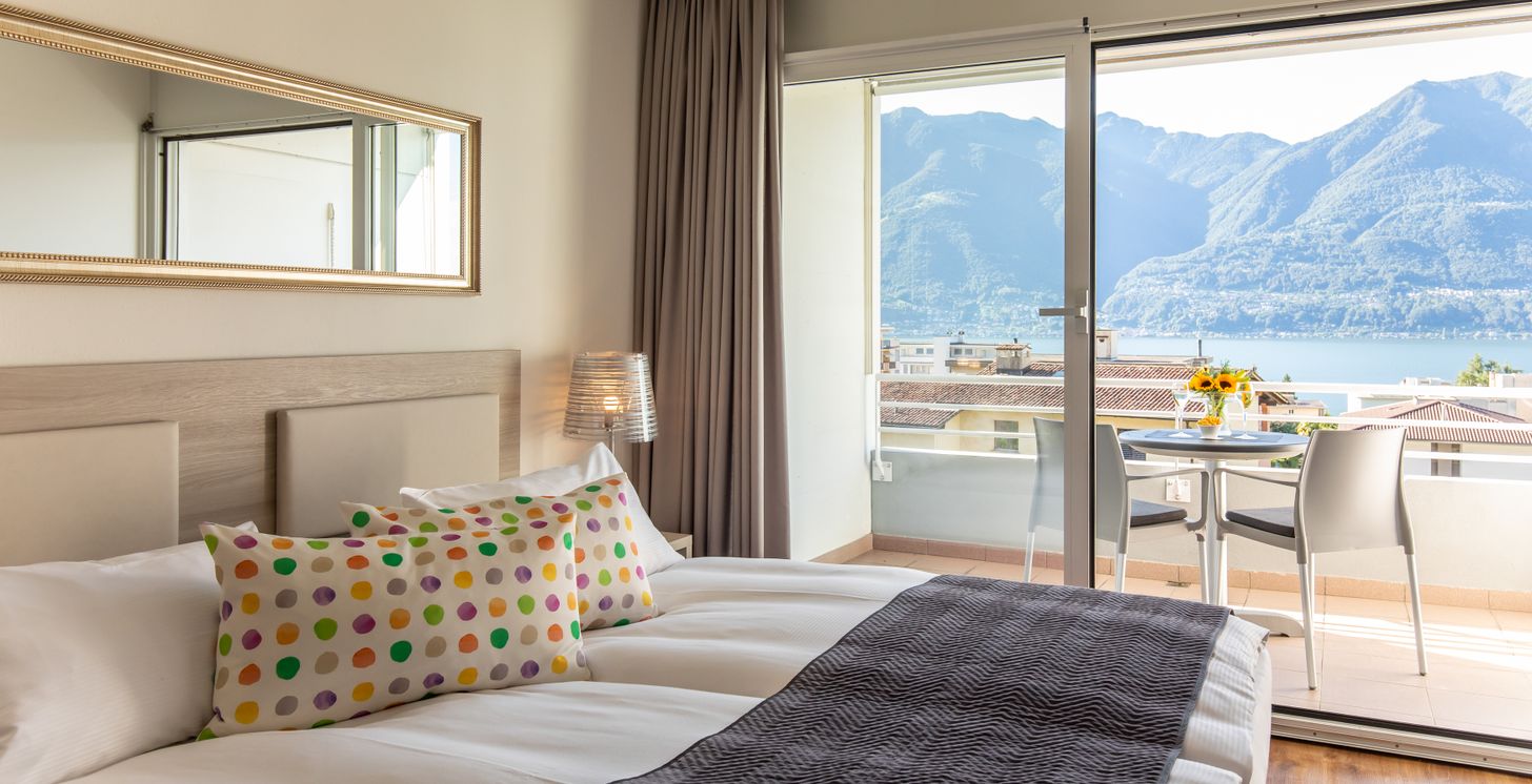 Chambre double vue lac