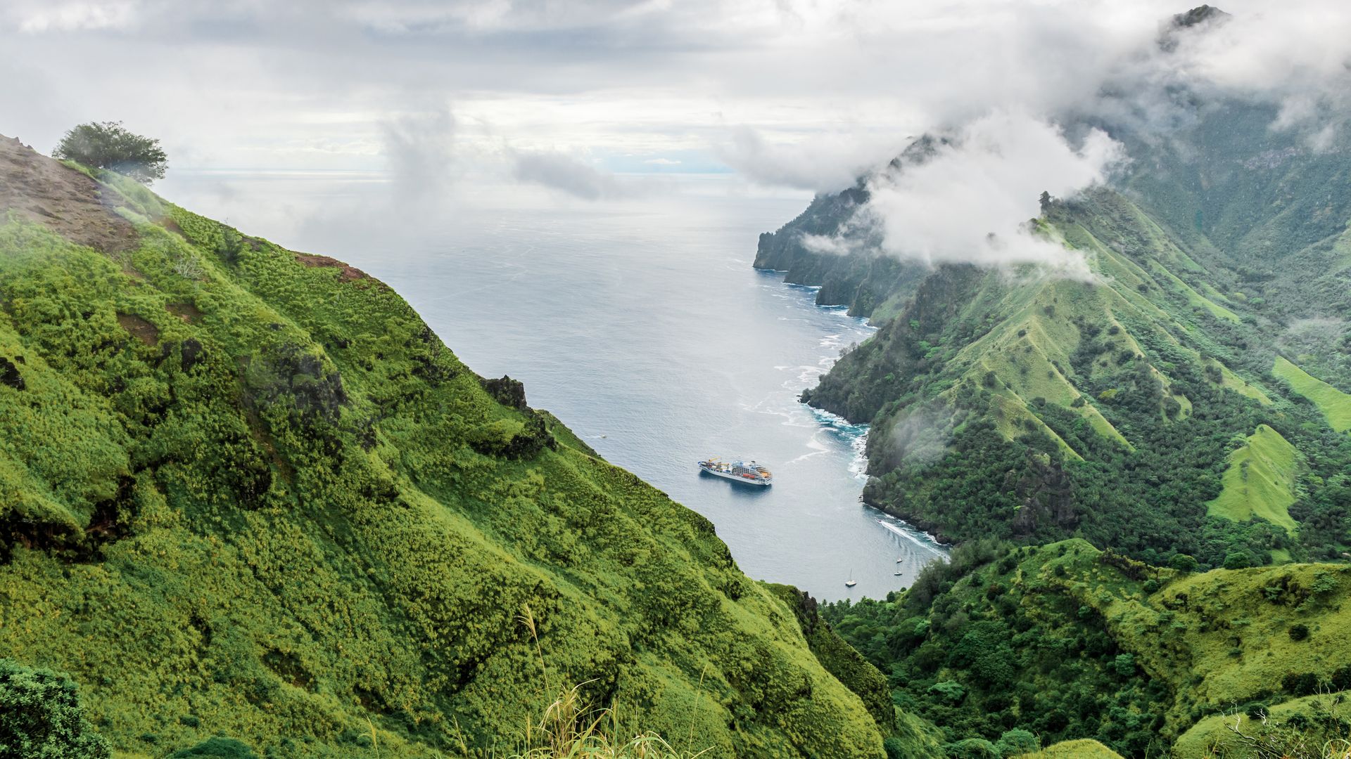 Un jardin verdoyant ? Bienvenue à Fatu Hiva
