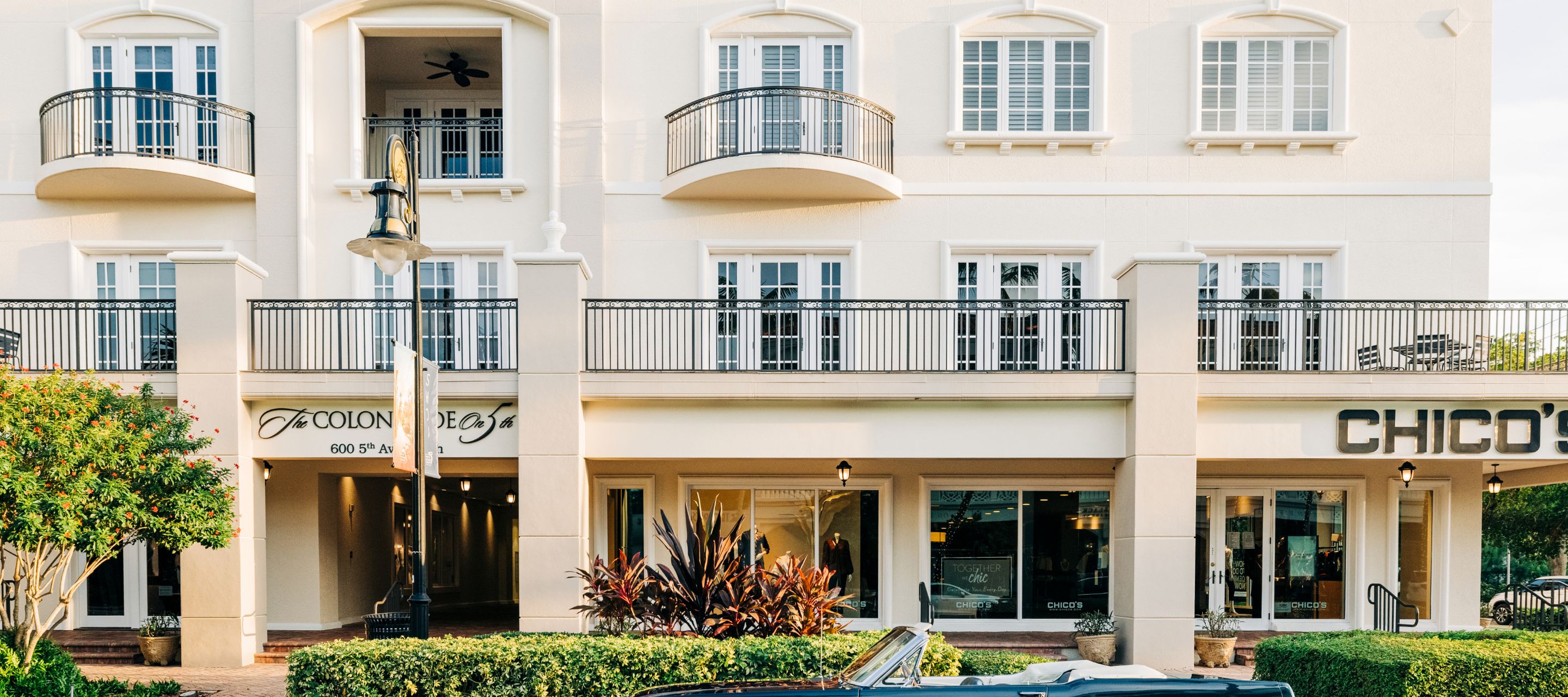 Downtown Naples an der Paradise Coast von Florida