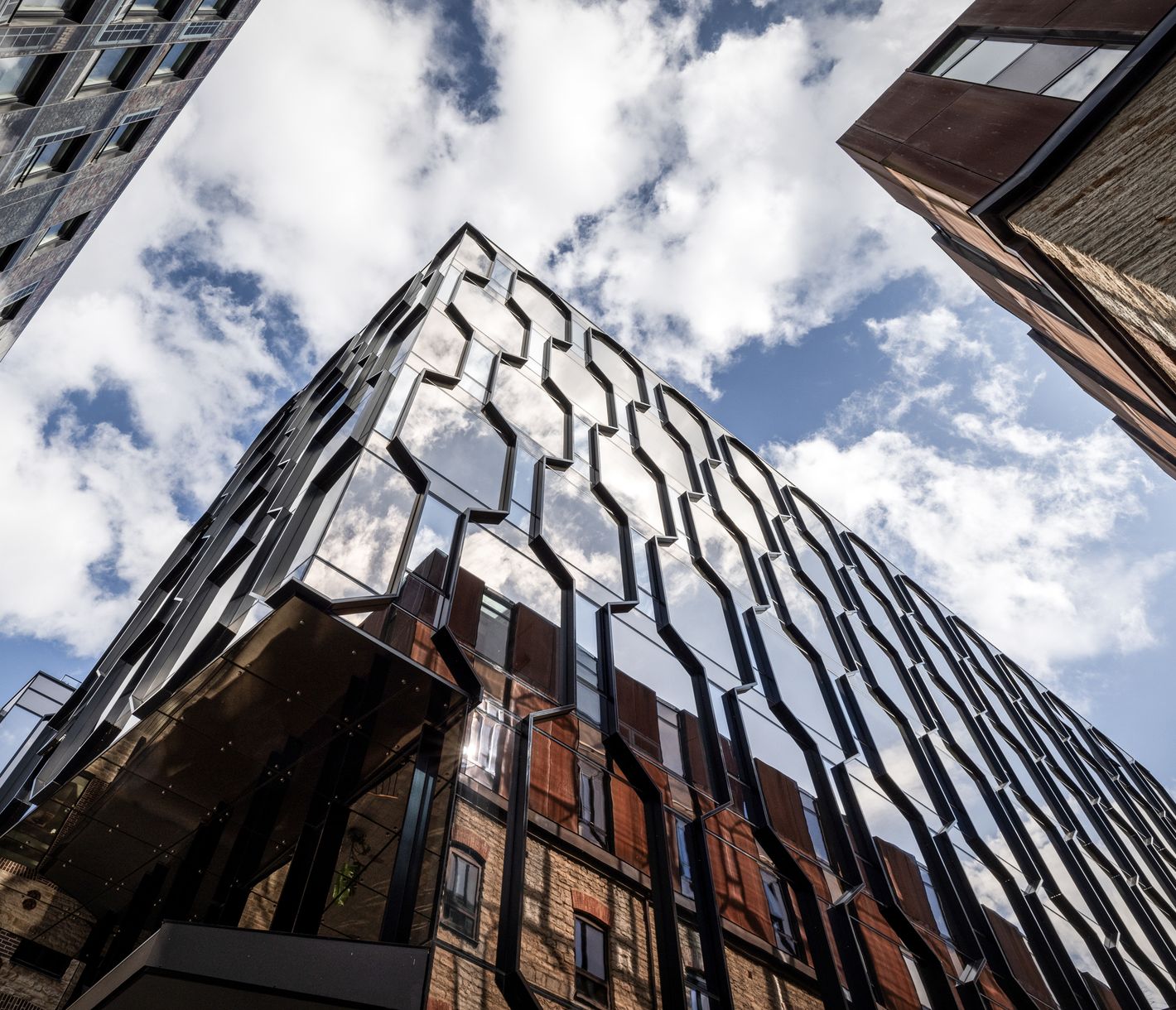 Ein faszinierender Mix aus historischer Industriearchitektur und modernen Neubauten