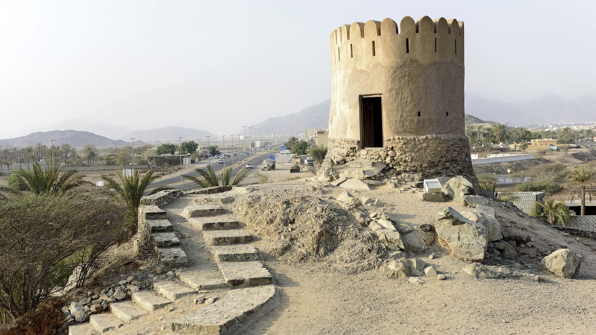 Die älteste Moschee der Emirate