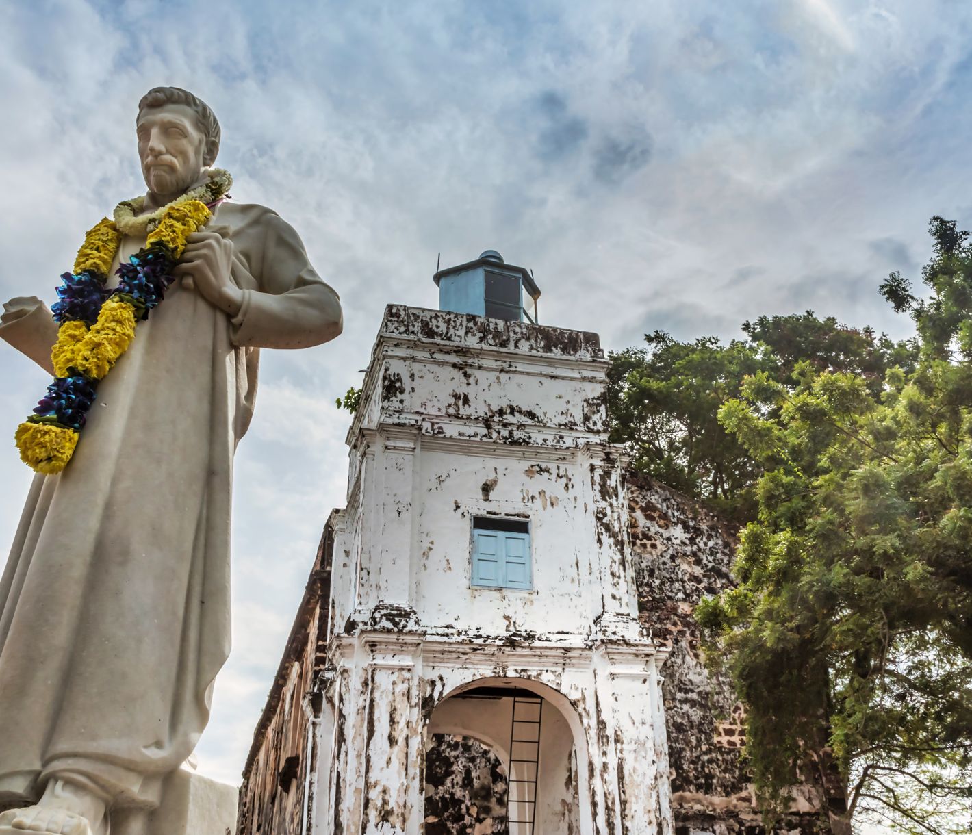 Ruine der St.-Pauls-Kirche in Malakka