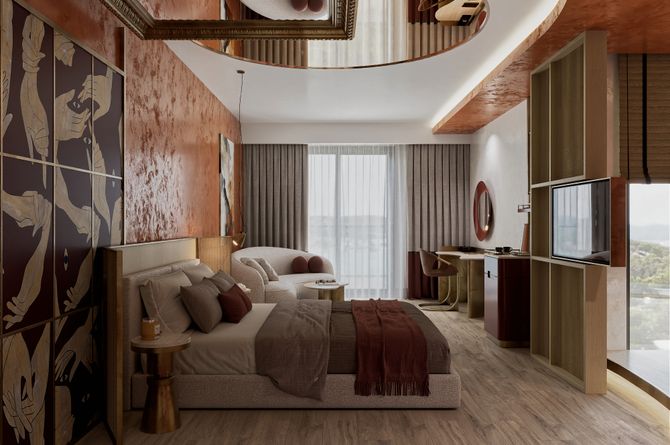 Superior-Zimmer mit Whirlpool