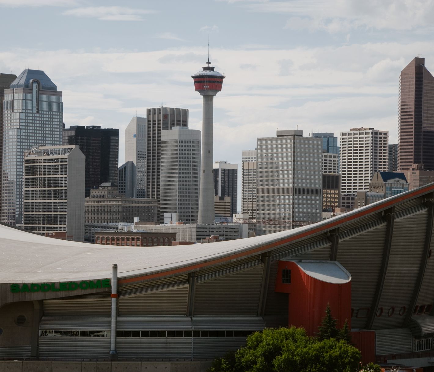 Das Zuhause der Clagary Flames