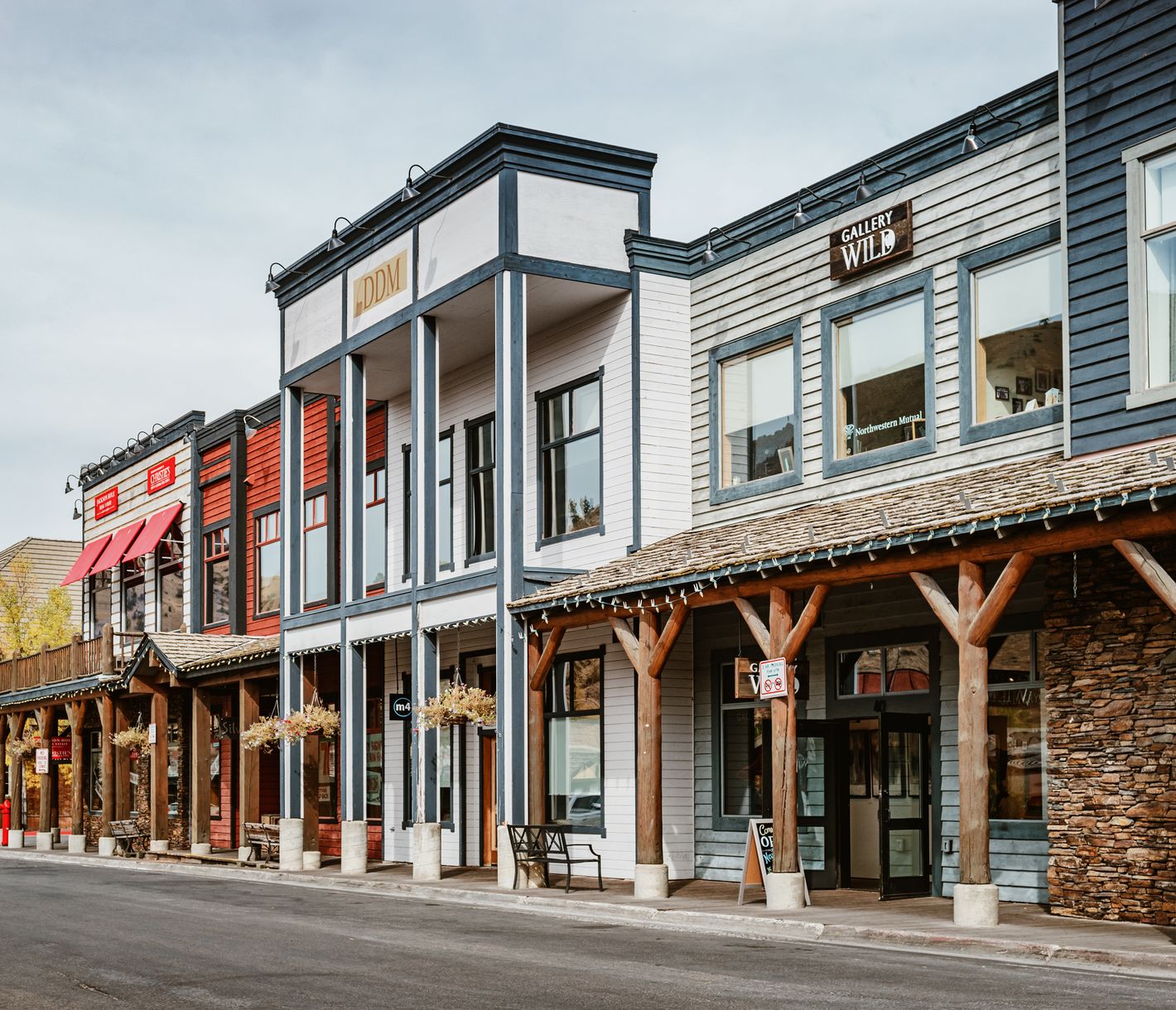 Jackson, Wyoming, ist eine charmante Kleinstadt.