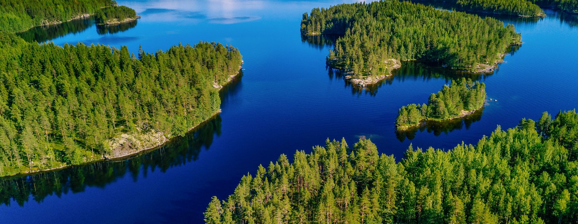 Finnlands Seelandschaft