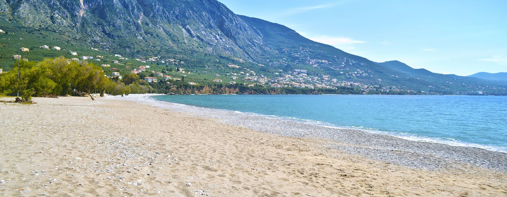 Strand zwischen Verga und Kalamata