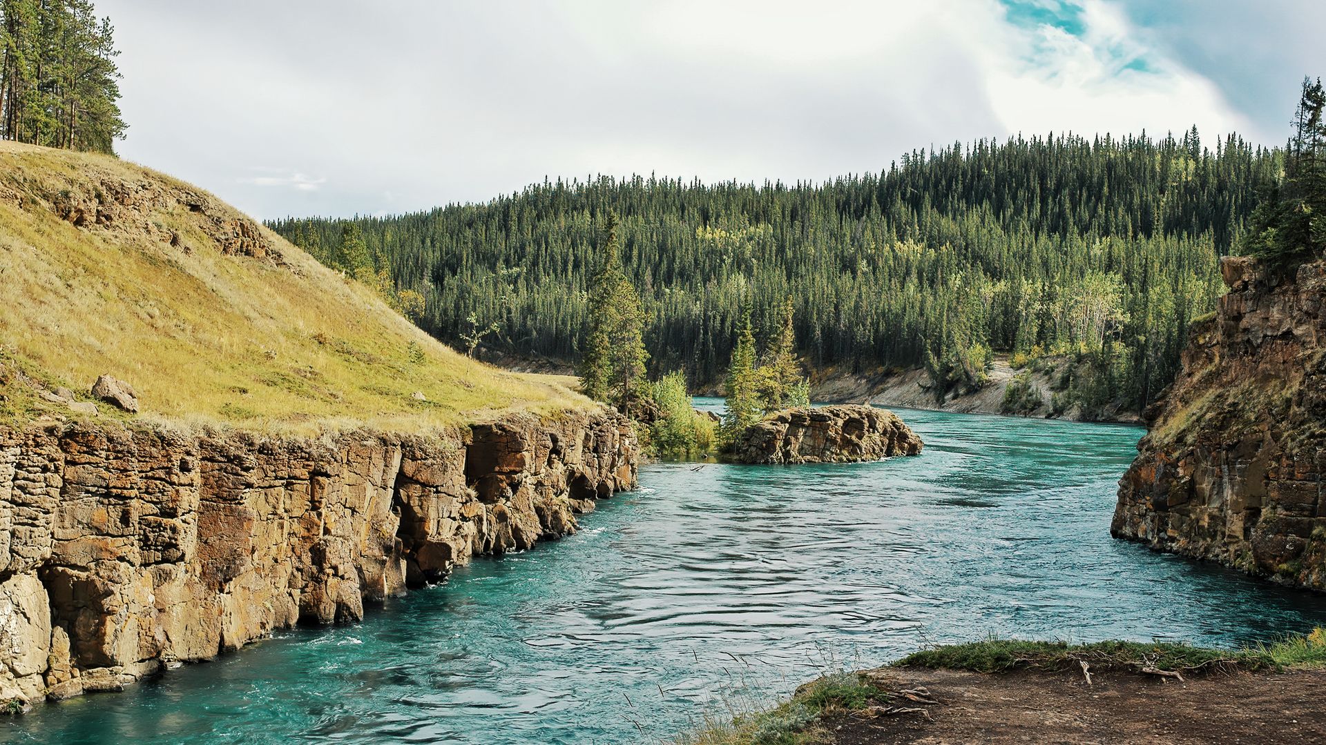 Le fleuve Yukon River