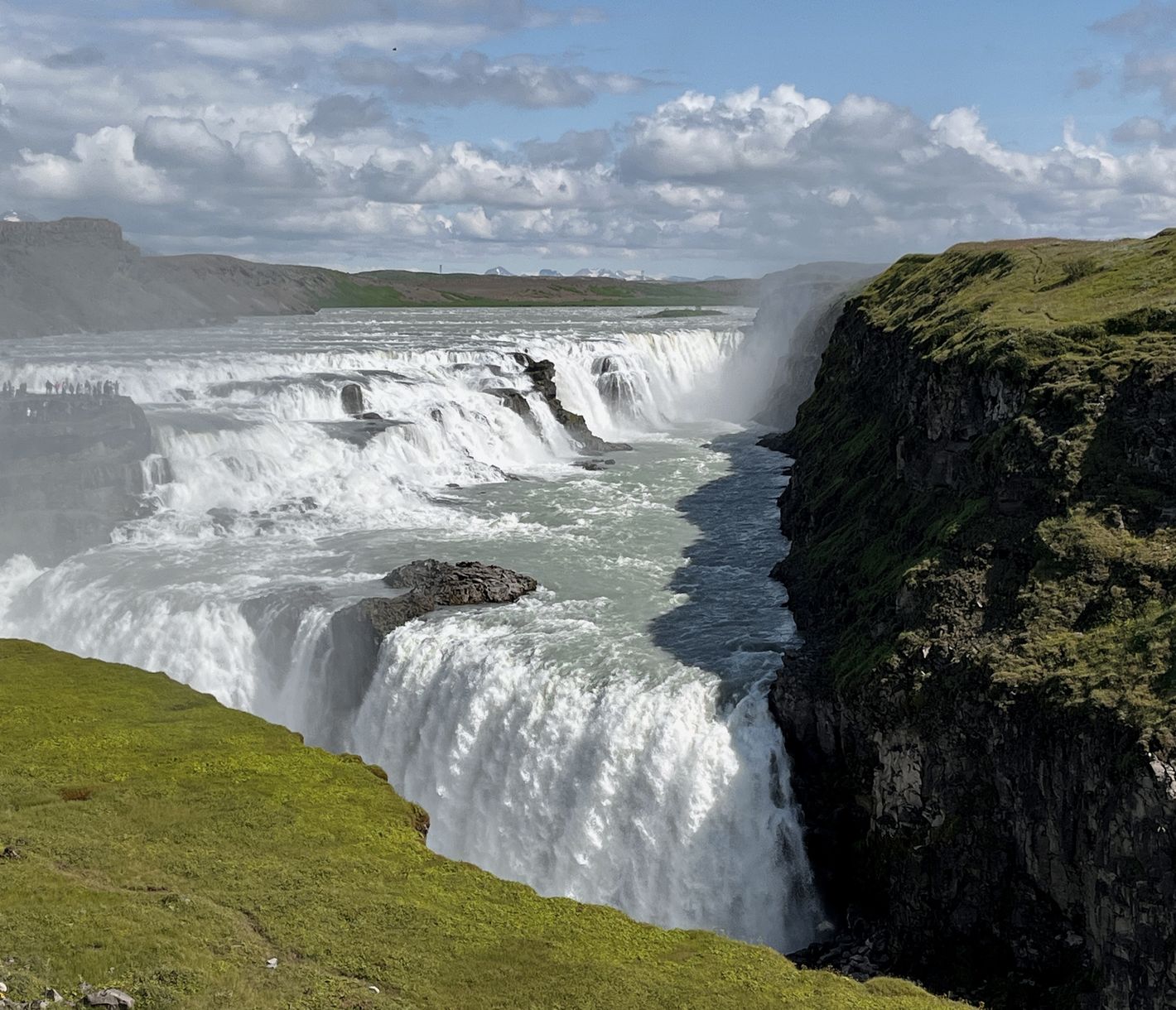 Auch wenn die Sonne scheint, ist eine Wasserdusche möglich!