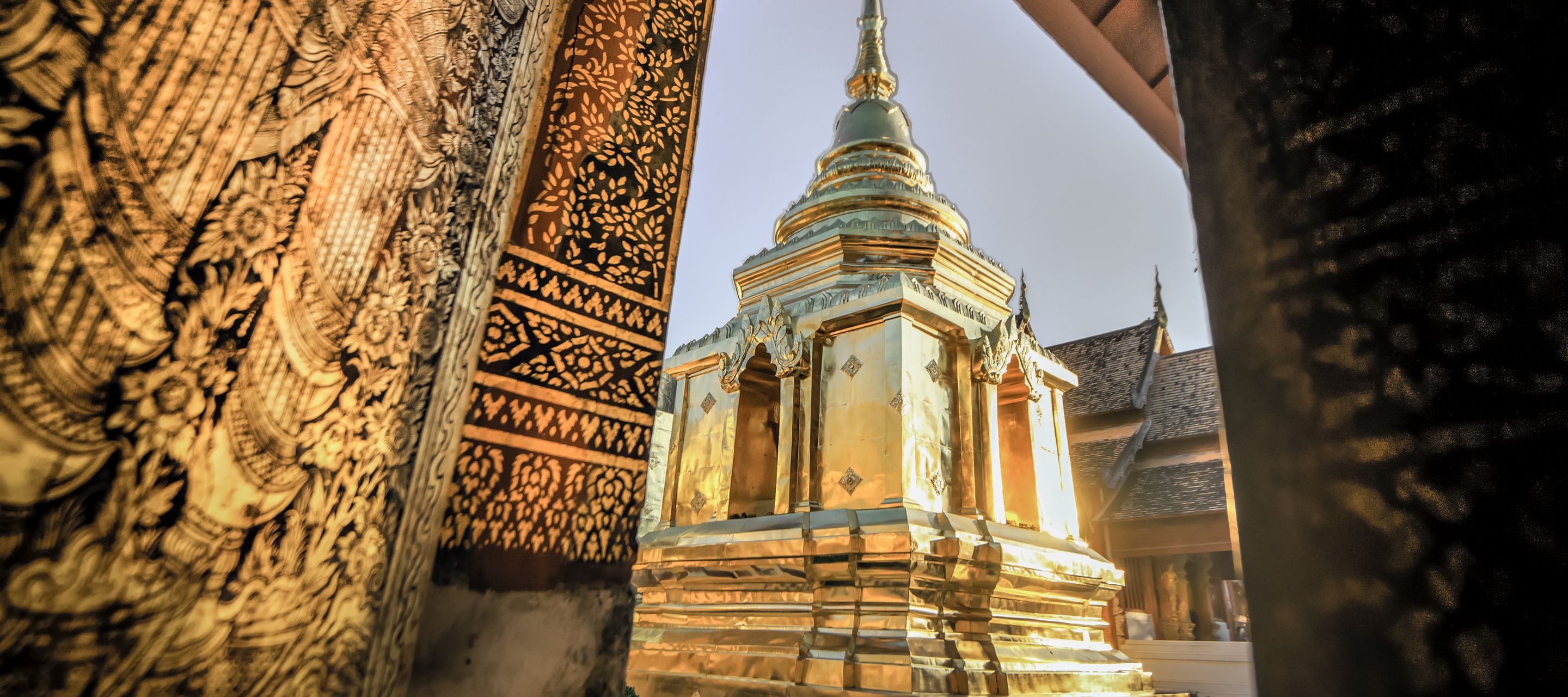 Der buddhistische Tempel Wat Phra Singh datiert aus dem 14. Jahrhundert.