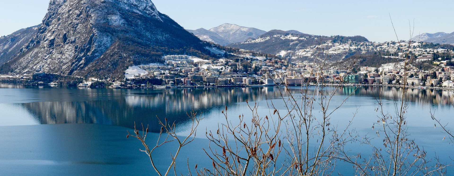 Lugano im Winter
