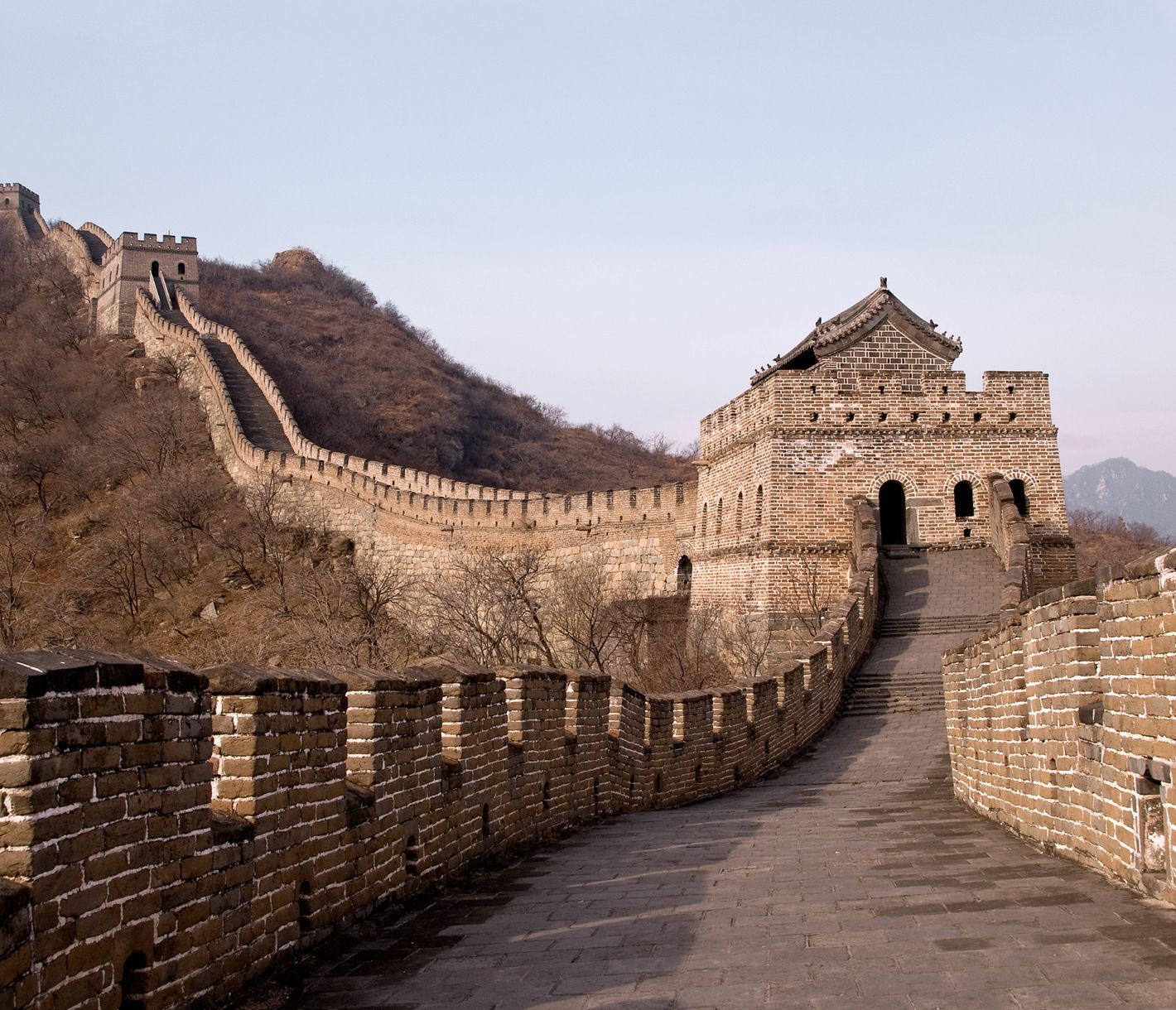 Der Mutianyu-Abschnitt der Chinesischen Mauer ist wegen der Nähe zu Beijing einer der beliebtesten.