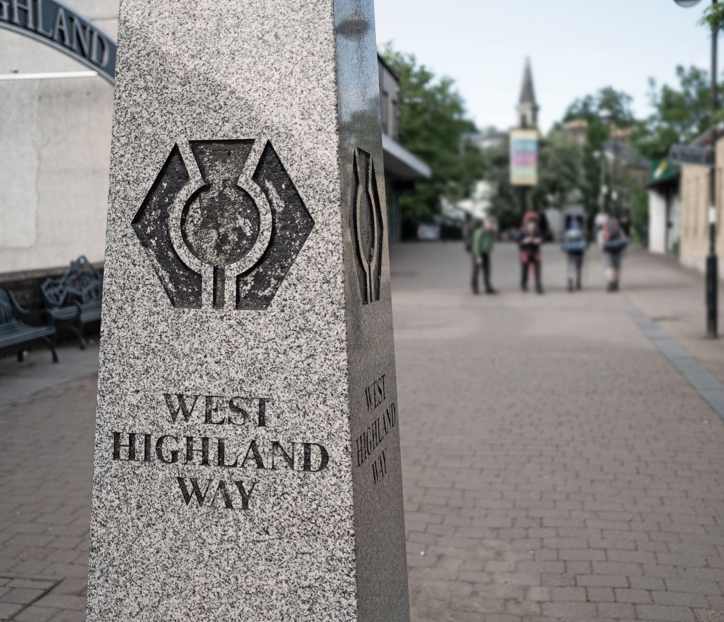 Startpunkt des West Highland Way
