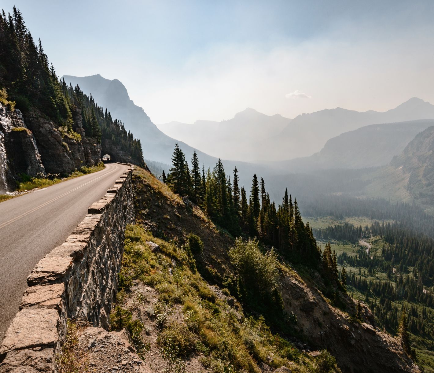 Going-to-the-Sun Road im Glacier Nationalpark