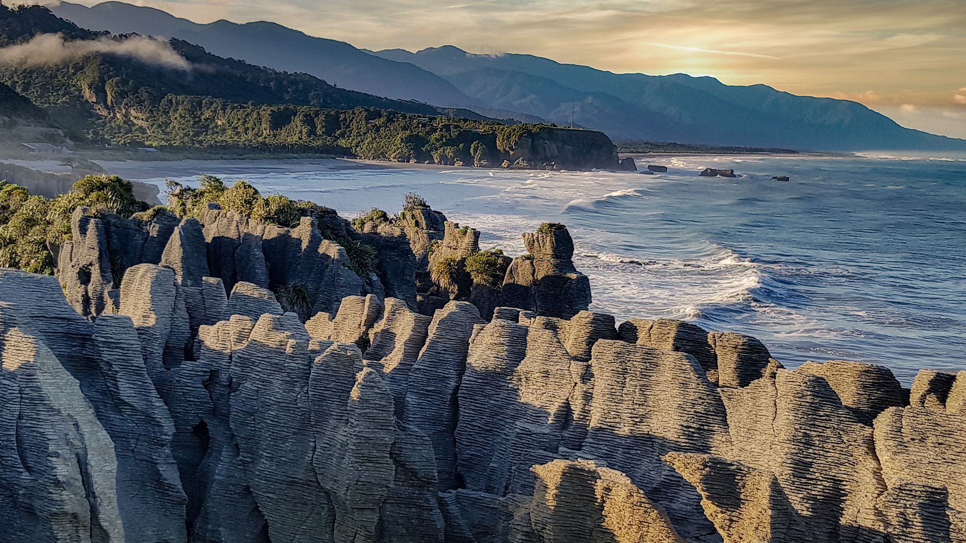 Die Pfannkuchenfelsen