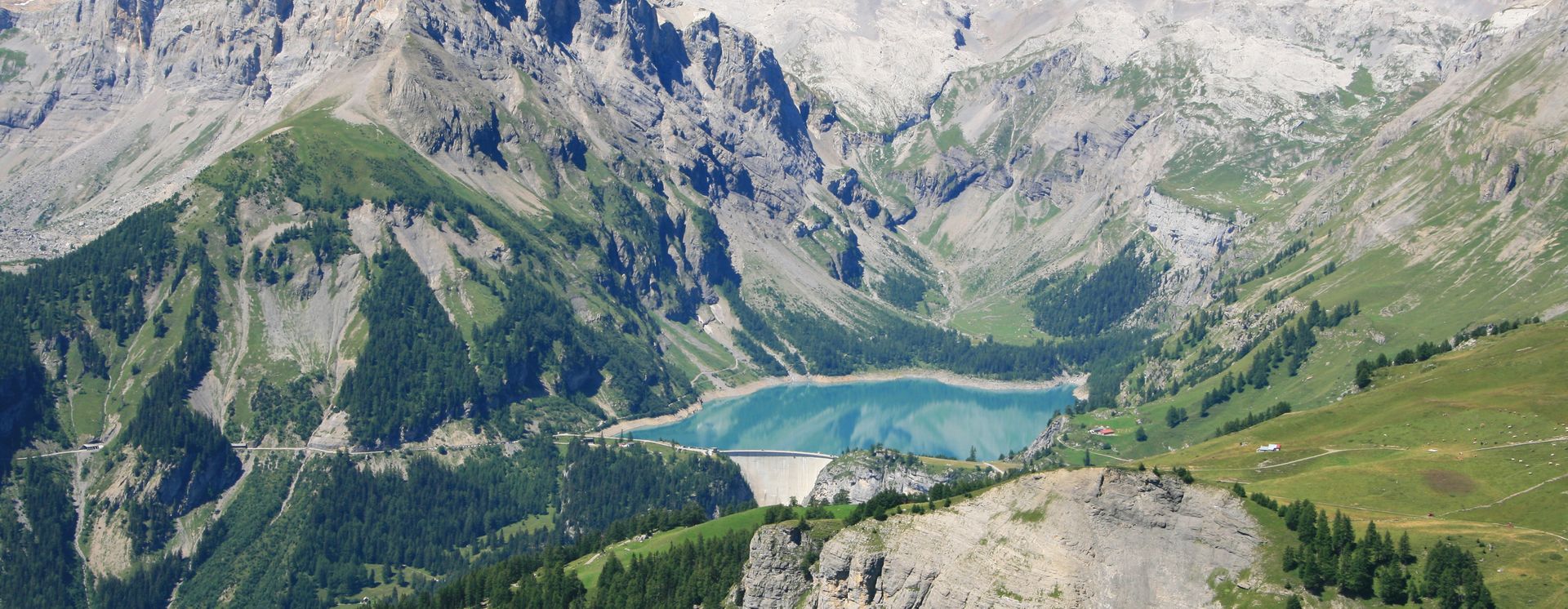 Bergpanorama von Crans-Montana
