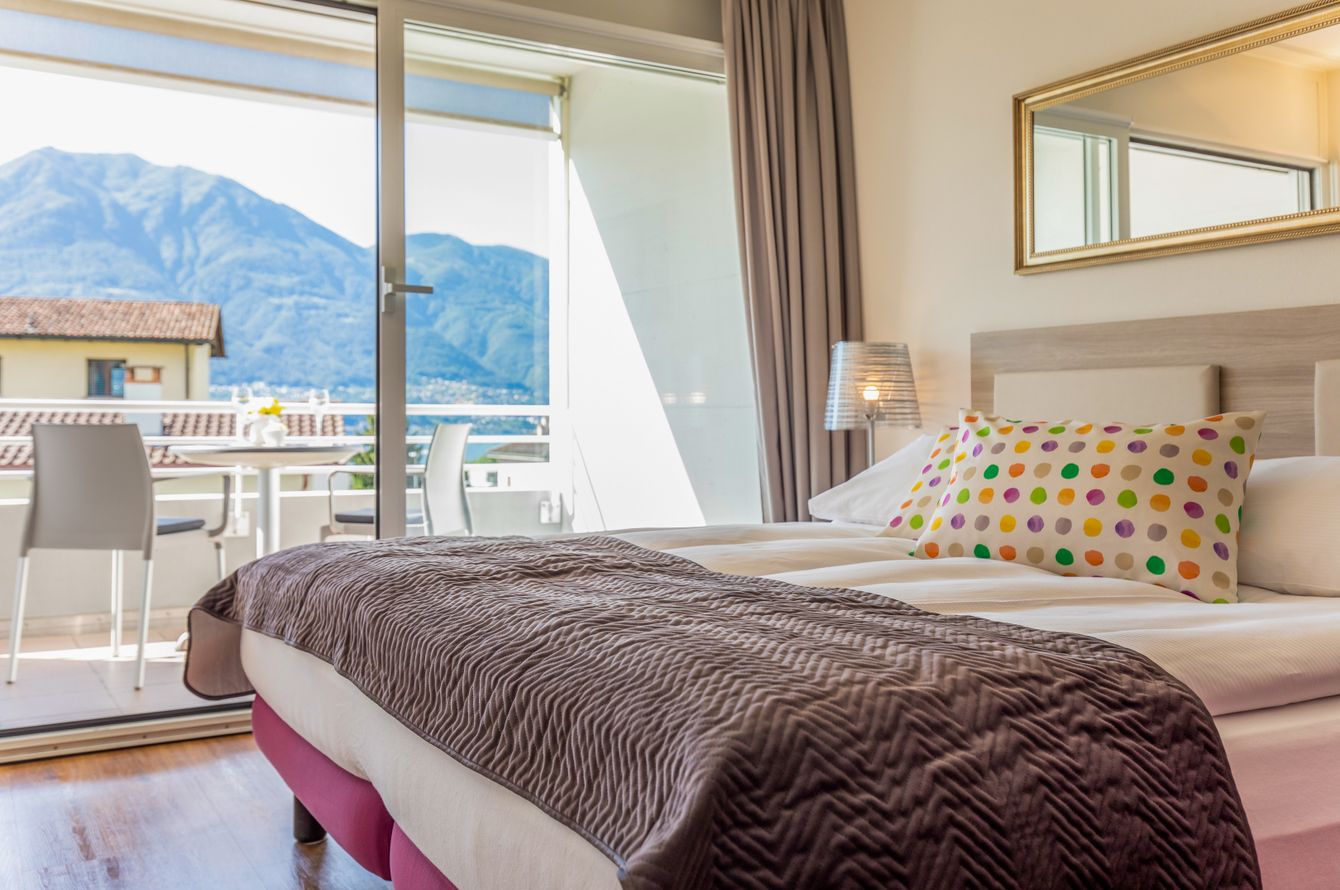 Chambre double côté lac