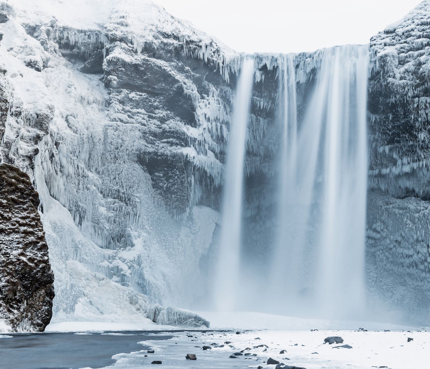 Skogafoss-Wasserfall