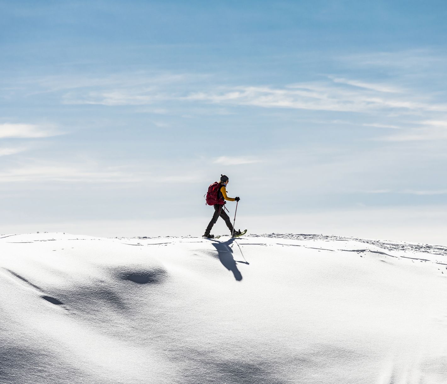 Mit den Schneeschuhen die Wildnis und Abgeschiedenheit Alaskas entdecken