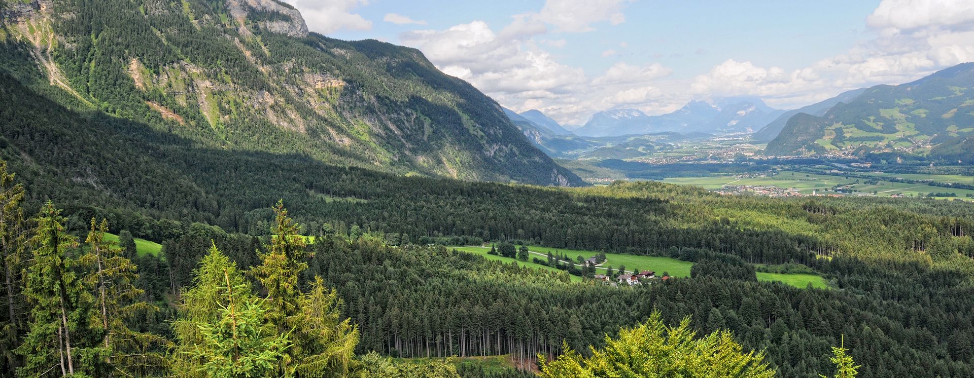 Vue panoramique sur Inntal