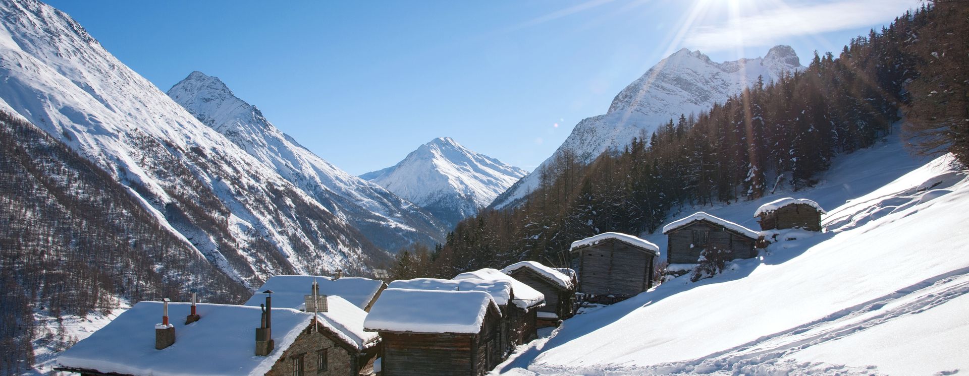 Saas-Fee im Winter