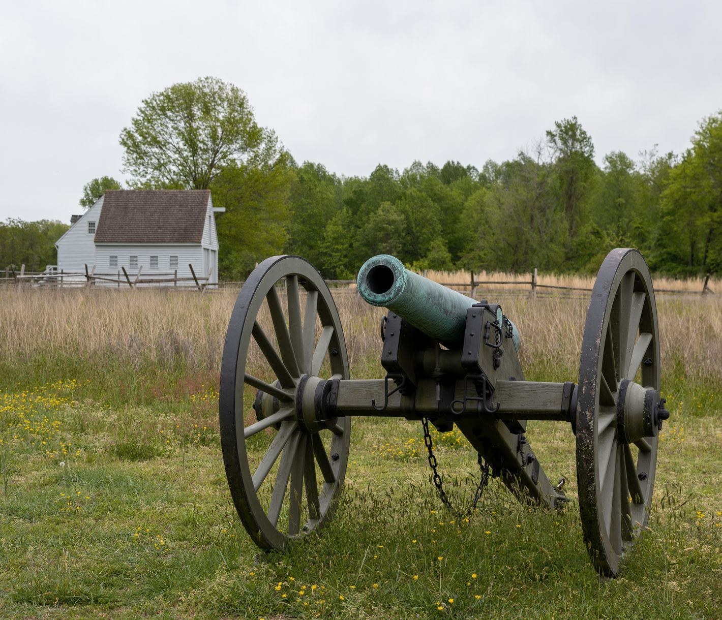Eines der zahlreichen Schlachtfelder von Virginia