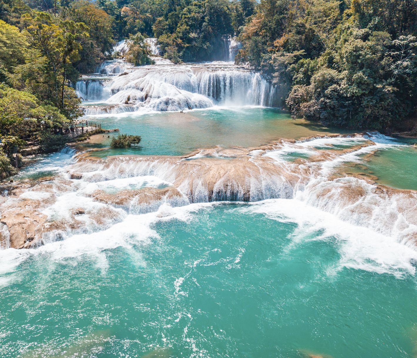 Les cascades d'Agua Azul, l'un des trésors de la nature du Chiapas