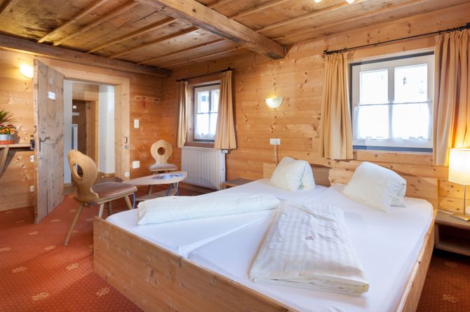 Doppelzimmer Almhütte